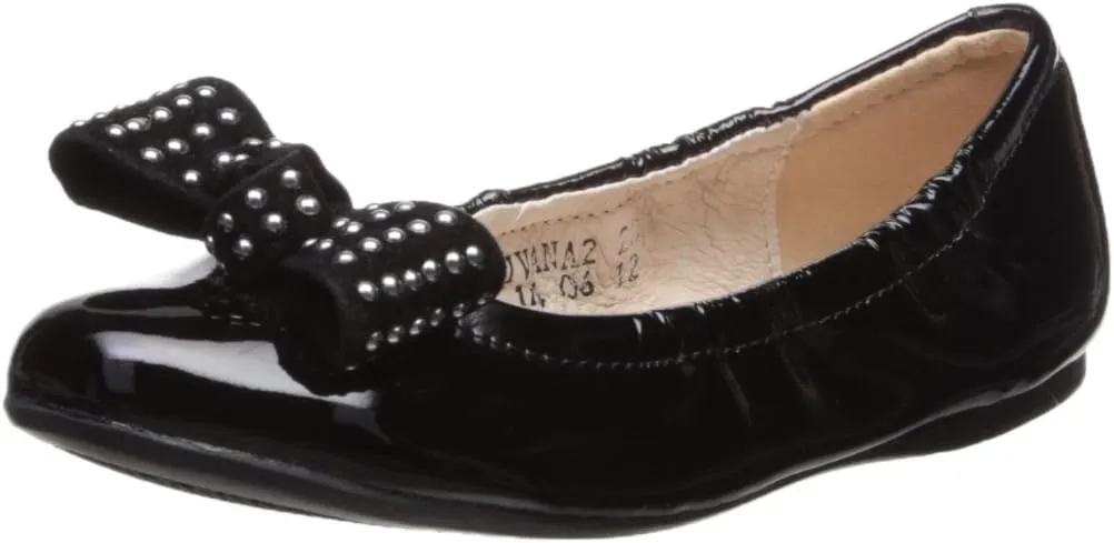 Kid's Ivana Ballet Flat, Black