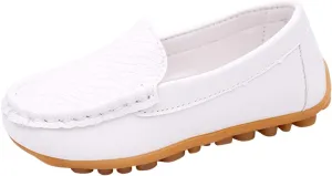 Kids Toddlers Boys Girls Loafers Casual Slip-On Moccasin Boat Dress Shoes Casual Shoes Formal Dress Shoes Toddler Girl