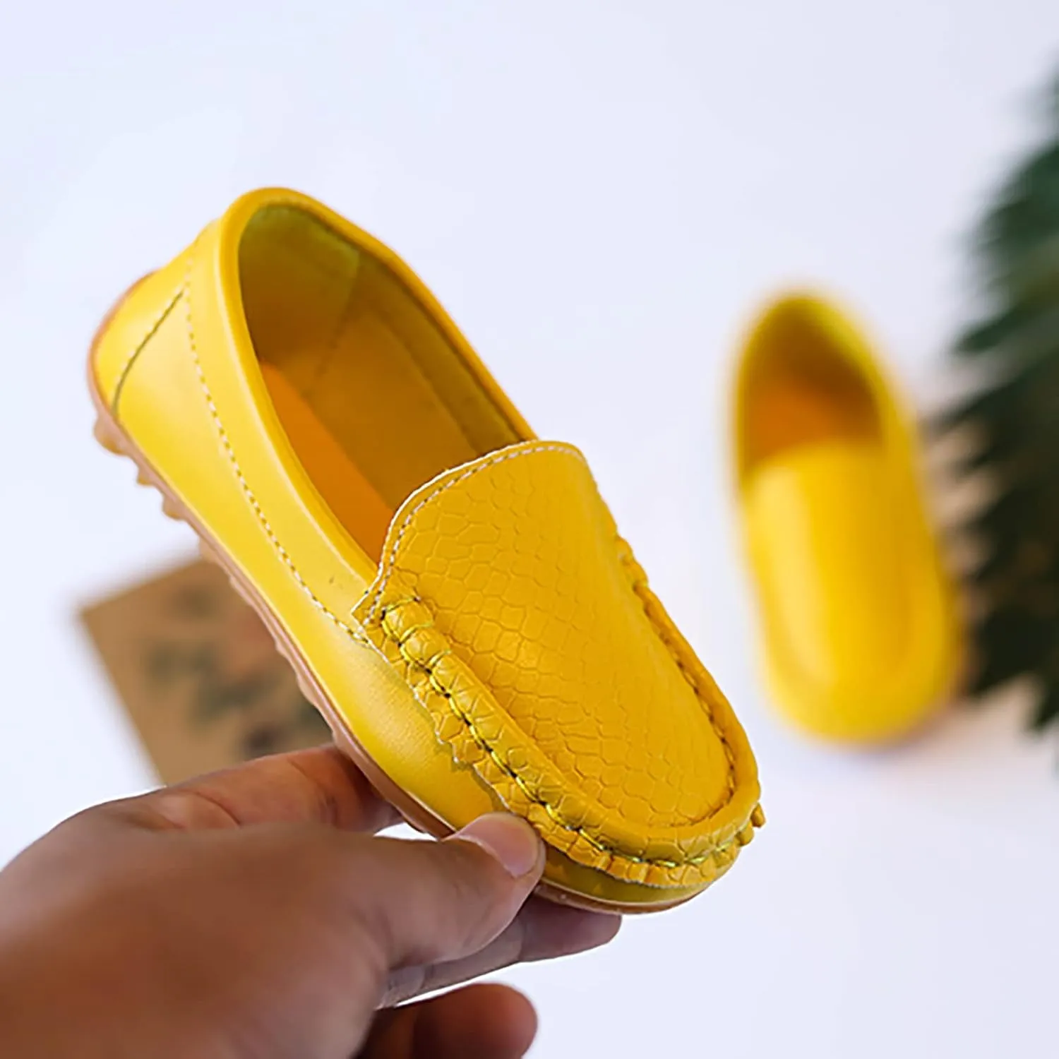 Kids Toddlers Boys Girls Loafers Casual Slip-On Moccasin Boat Dress Shoes Casual Shoes Formal Dress Shoes Toddler Girl