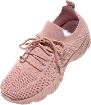 Ladmiple Shoes For Women Sneakers Slip On Walking Shoes Slip on Sock Sneakers Lady Mesh Loafers Running Tennis Shoes