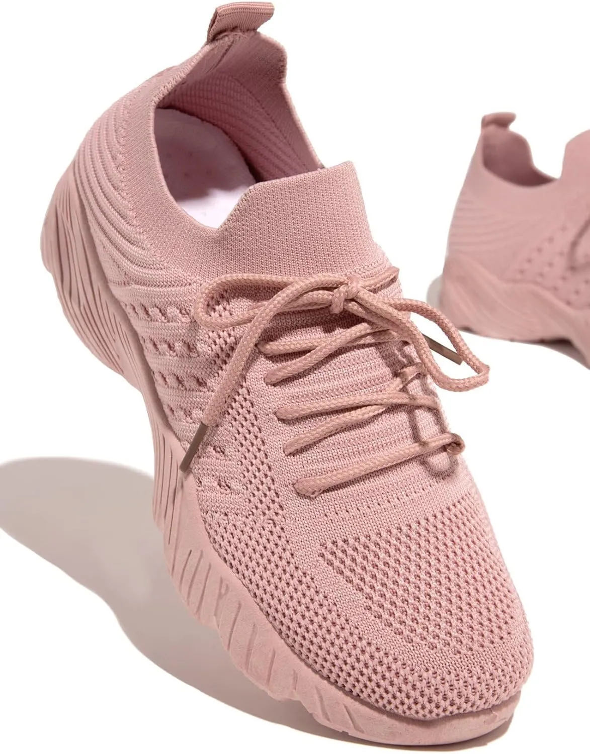 Ladmiple Shoes For Women Sneakers Slip On Walking Shoes Slip on Sock Sneakers Lady Mesh Loafers Running Tennis Shoes