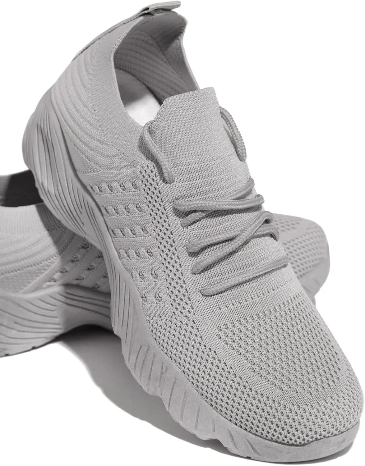 Ladmiple Shoes For Women Sneakers Slip On Walking Shoes Slip on Sock Sneakers Lady Mesh Loafers Running Tennis Shoes