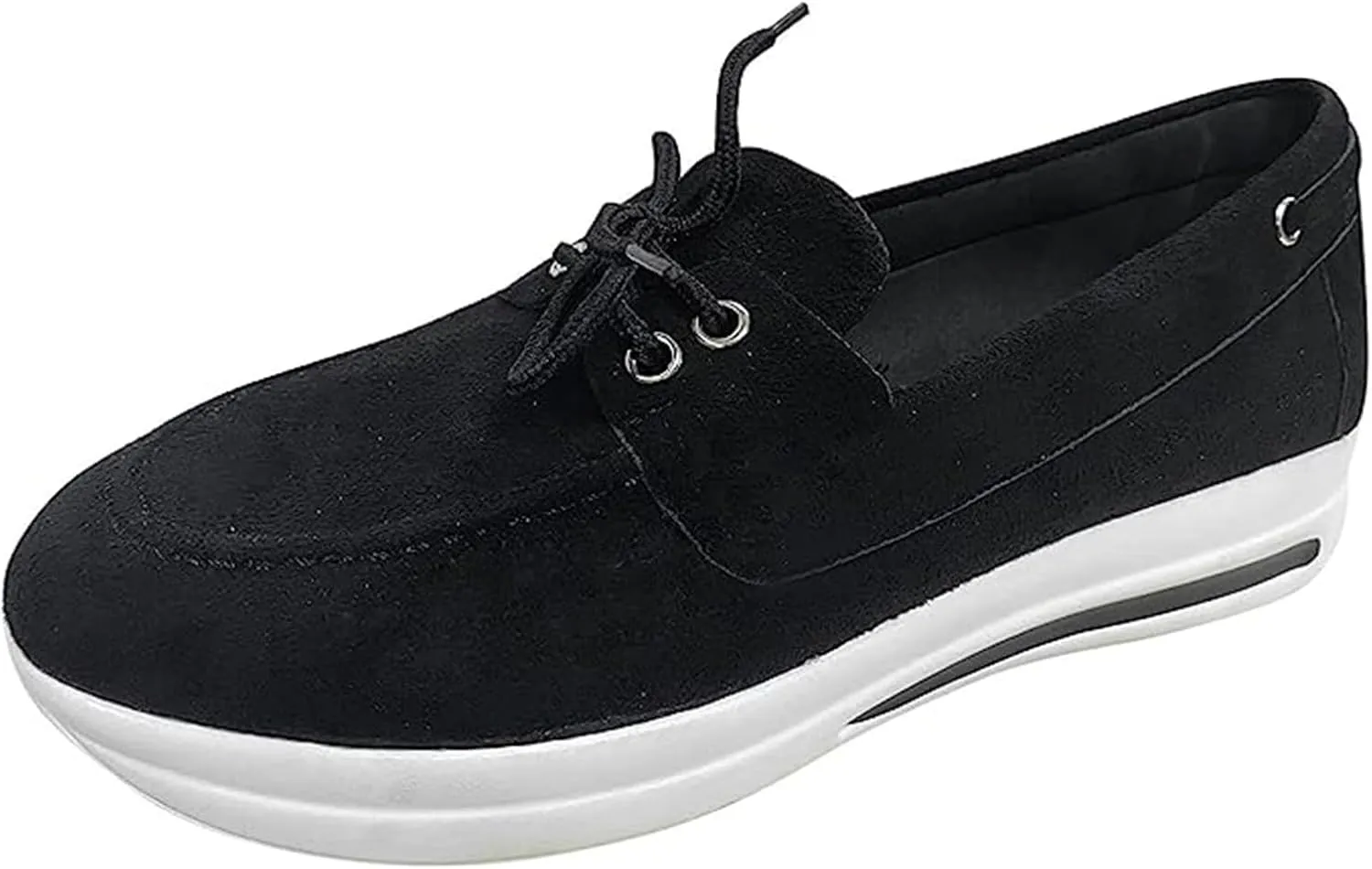 Ladmiple Sneakers For Women Slip On Wide Width Low Top Casual Canvas Walking Shoes Dressy Summer Fashion Flats Loafers