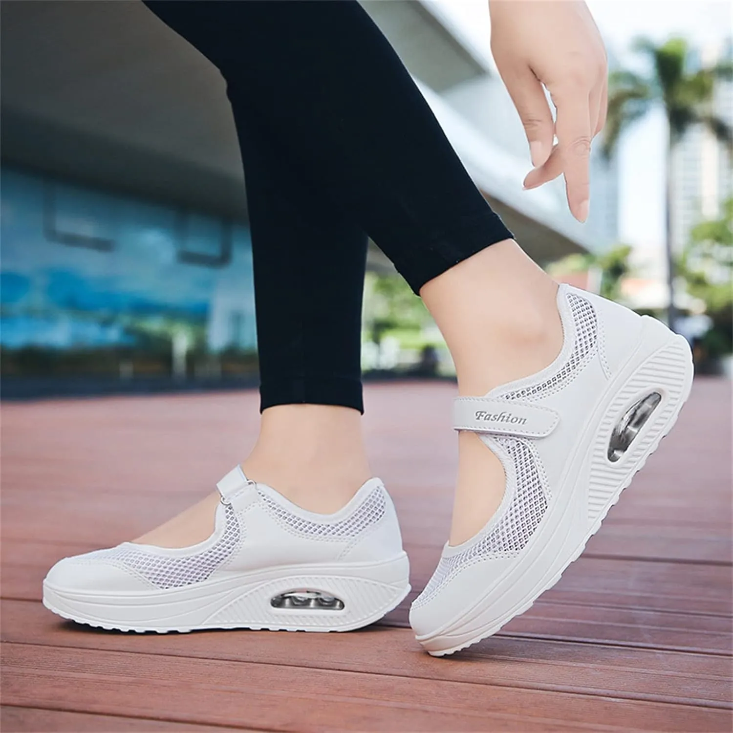 Ladmiple Sneakers For Women Walking Shoes Arch Support Casual Slip On Fashion Comfortable Dressy Summer Flats Loafers