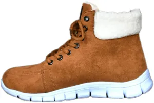 Ladmiple Snow Boots For Women Slip On Warm Fur Lined Winter Boots Outdoor Short Ankle Booties Comfort Fashion Walking Shoes