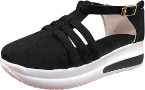 Ladmiple Womens Shoes Dressy Casual Loafers Canvas Shoes Low Top Fashion Slip on Comfort Walking Platform Flats Sneakers