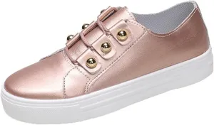 Ladmiple Womens Shoes Dressy Casual Loafers Leather Lace ups Walking Shoes Fashion Slip On Comfortable Platform Sneakers