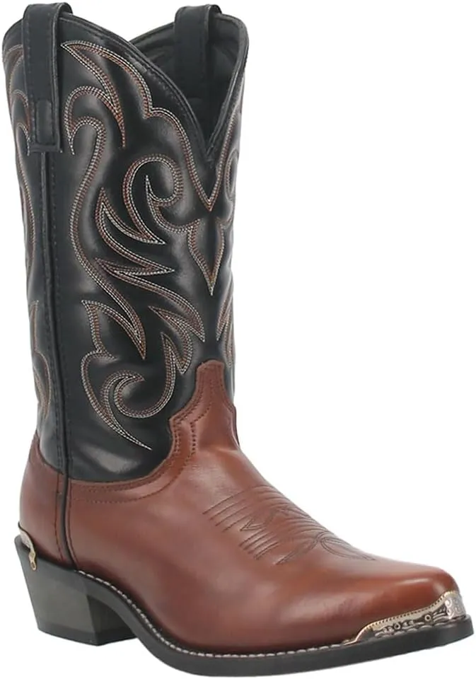 Laredo Mens Nashville Pointed Toe Dress Boots Mid Calf - Brown