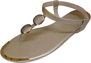 Lausiuoe Sandals for Women Dressy Summer,Womens Ankle Strap Casual Strappy Flat Sandals Gladiator Beach Sandals Thong Flip Flops