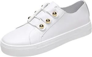 Lausiuoe Slip On Sneakers Women Memory Foam Grey Women's Slip on Canvas Shoes Low Top Sneakers Non Slip Fashion Casual Fall Classic Lightweight Soft Comfort Breathable Walking Flat Loafers