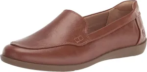 LifeStride Womens Nina Loafer Walnut Brown 7.5 M