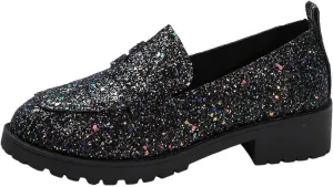 Loafers for Women Comfort Dressy Flats Shoes Fashion Penny Loafers Business Casual Shoes Slip On Work Shoes