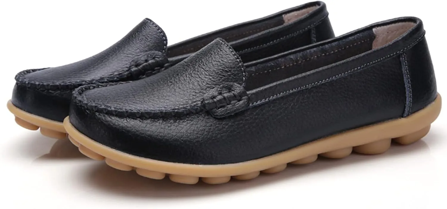 Loafers for Women Comfort Flat Shoes Lightweight Moccasins Shoes Slip On Penny Loafers Casual Work Shoes