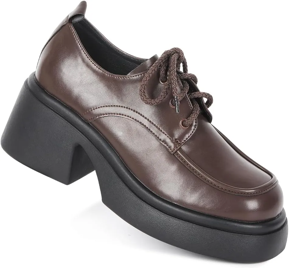 Loafers for Women Platform Chunky Women's Loafers & Slip-ons Penny Loafers for Women Comfort Business Casual Shoes