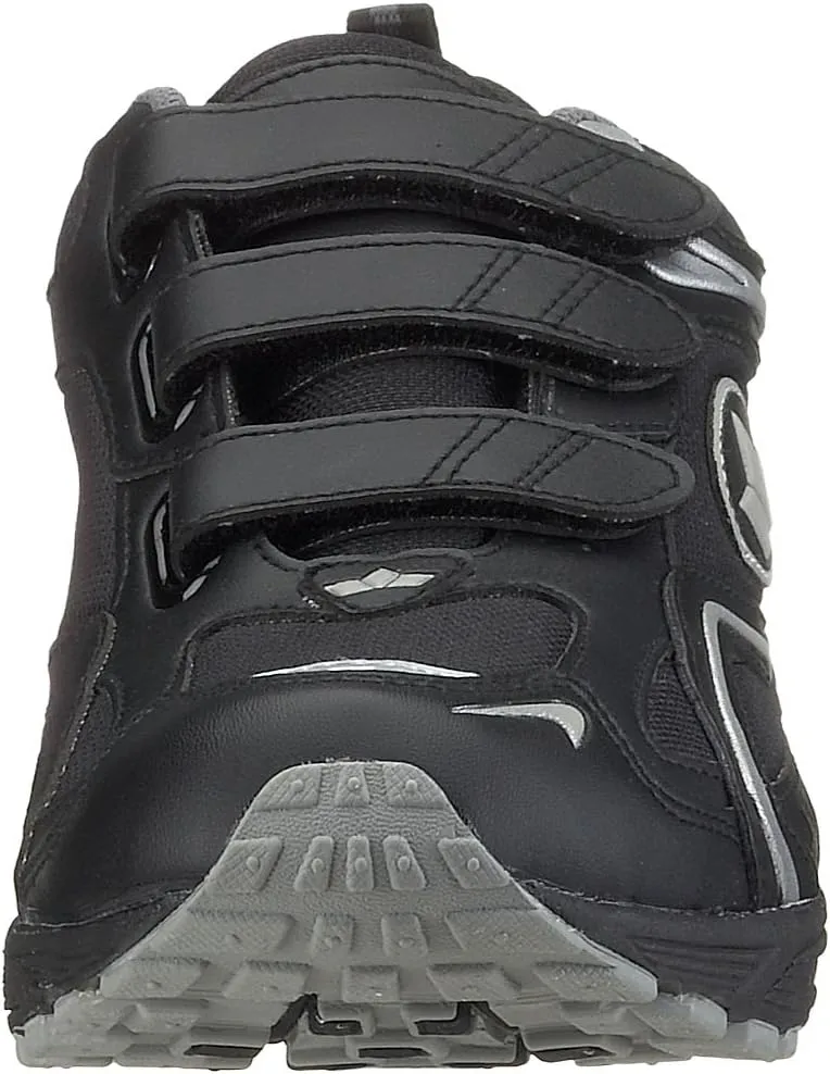 Manu V 120054 Men's Running Trainers Black (Black/Grey)