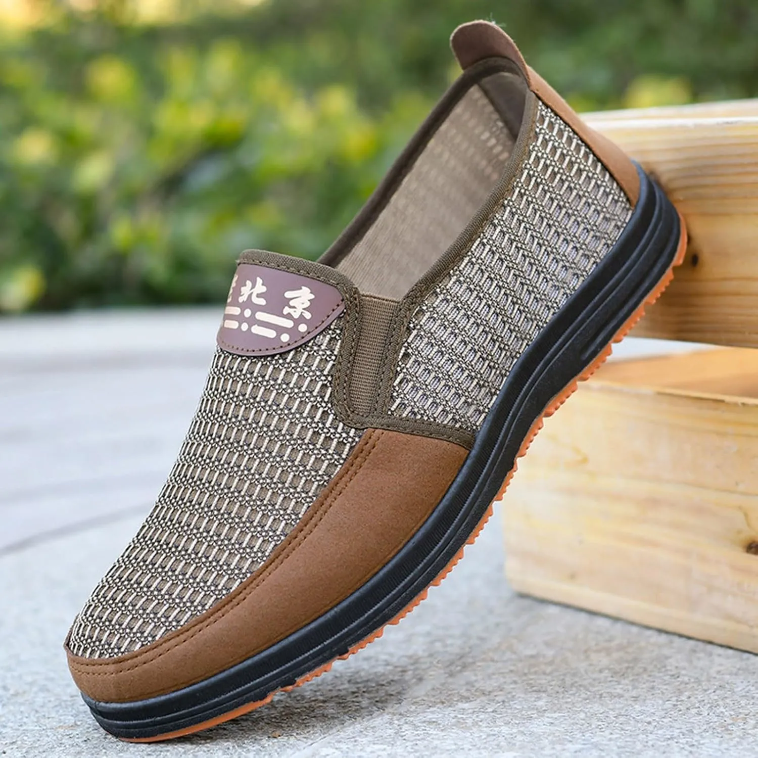 Men Shoes Spring Summer Breathable Mesh Walking Shoes Asakuchi Casual Shoes Casual Men Shoes Size 13 Men's Sandals Men Shoes