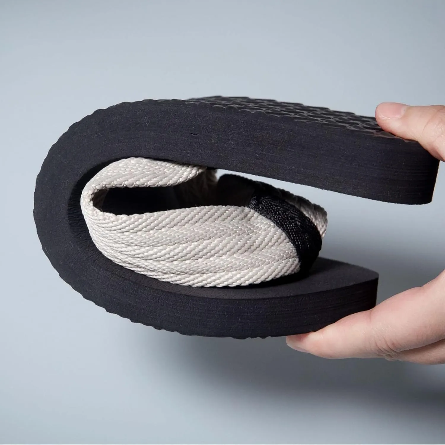 Men Summer Casual Outside Wear Beach Non Slip Breathable Flip Flops Toes Big Mens Slippers Extra Wide