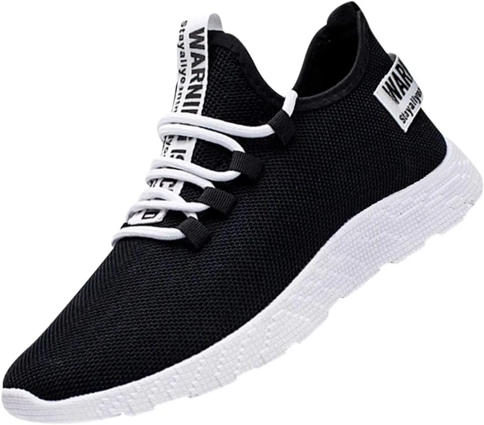 Men's Casual Dress Oxfords Shoes Breathable Knit Womens Tennis Shoes Comfort Women's Casual Shoes Wedge Sneakers Platform Tennis Shoe Casual Loafers