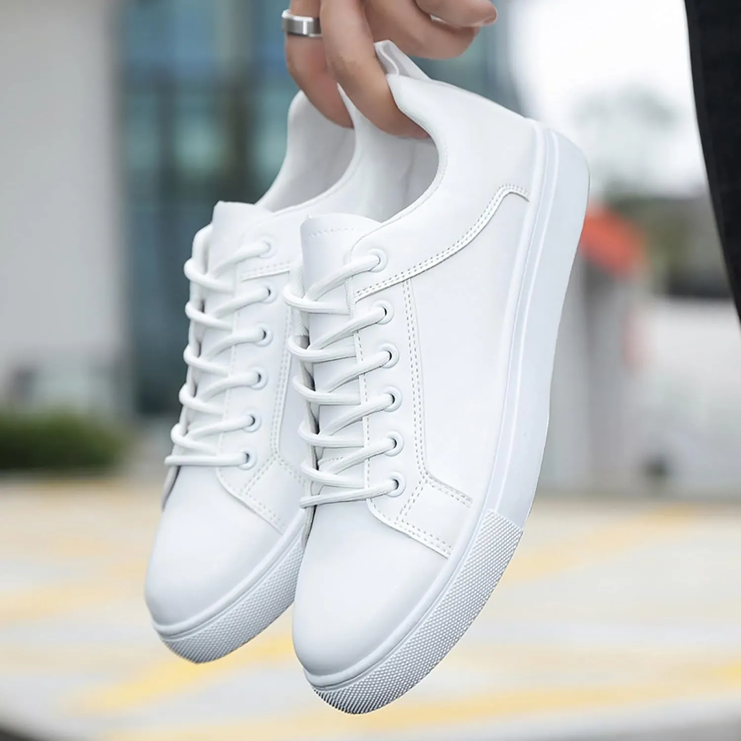 Men's Casual Dress Sneakers Slip On Sneakers Women Wide Width Gym Shoes Men Round Toe Flats Comfortable Womens Loafers Platform Sneakers for Women Fashion