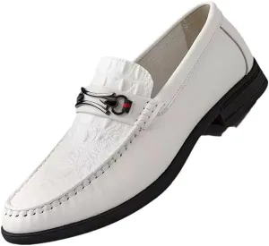 Men's Casual Loafers Slip On Leather Shoes Lightweight Driving Shoes Moccasins Classic New Loafer Flats Boat Shoes Outdoor Walking Shoes