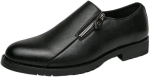 Men's Casual Loafers Slip On Leather Shoes Male Lightweight Driving Shoes Moccasins Classic New Loafer Flats Boat Shoes Outdoor Walking Shoes