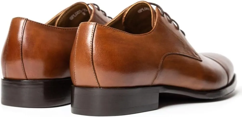 Men's Dress Oxfords Shoes Laces Up for Mens Business Formal Wedding Comfortable Shoes