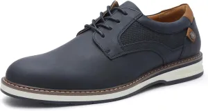 Men's Dress Shoes Casual Business Formal Oxfords Classic Lace Up Work Dress Shoes