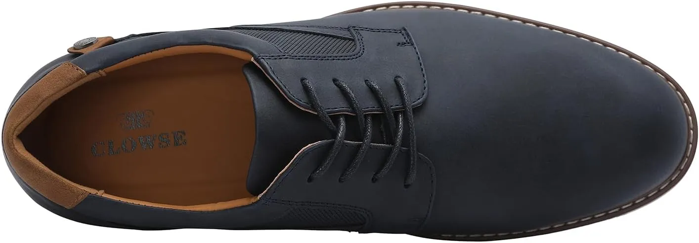 Men's Dress Shoes Casual Business Formal Oxfords Classic Lace Up Work Dress Shoes