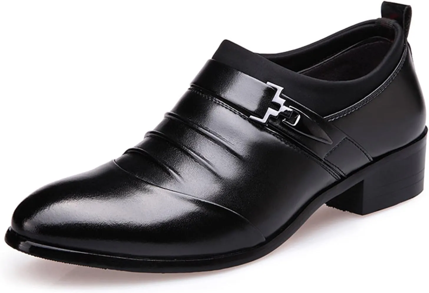 Men's Dress Shoes Classic Casual Loafers Tuxedo Oxford Shoes Formal Wedding Shoes Wide Business Penny Loafers