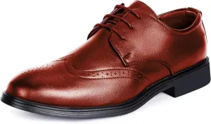 Men's Dress Shoes, Formal Business Classic Lace Up Leather Oxford Shoes