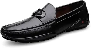 Men's Dress Shoes Formal Work Slip-On Business Loafers Shoes Casual Leather Men Oxfords Shoes