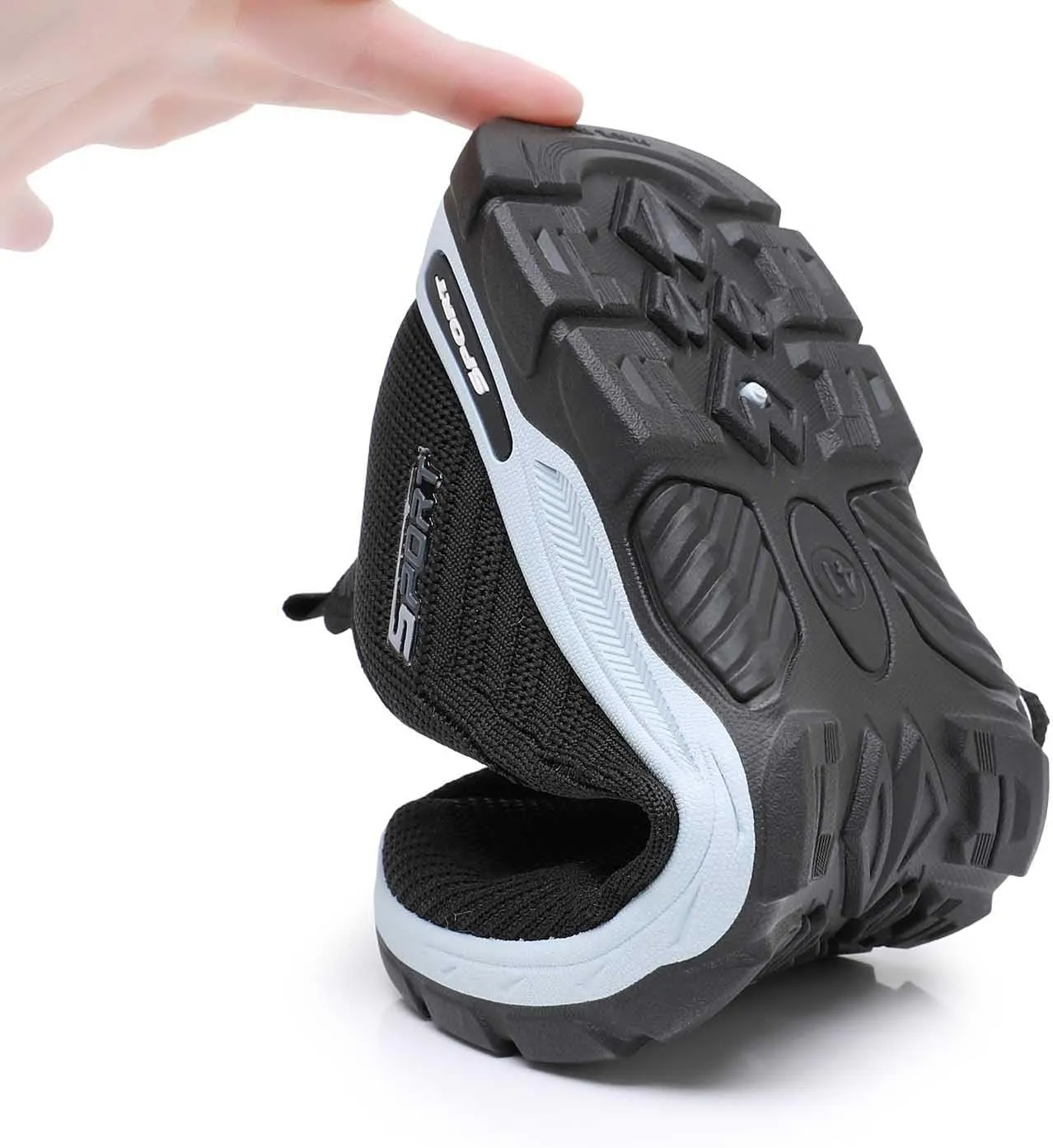 Men's Fashion Pure Color Cloth Casual Sports Shoes Breathable Non Slip Shoes Casual Sand