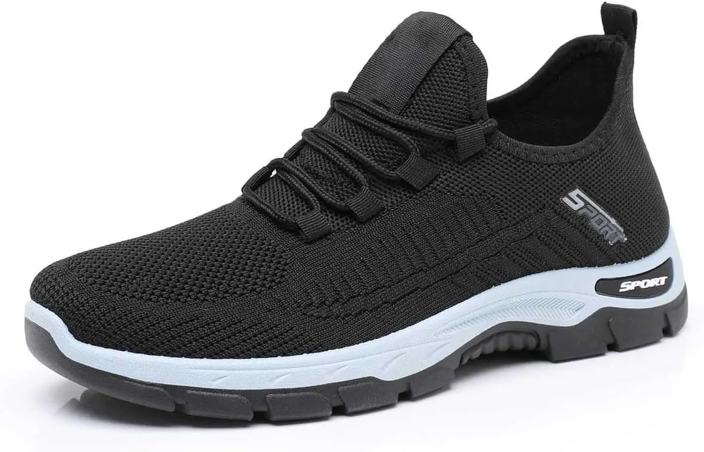 Men's Fashion Pure Color Cloth Casual Sports Shoes Breathable Non Slip Shoes Casual Sand