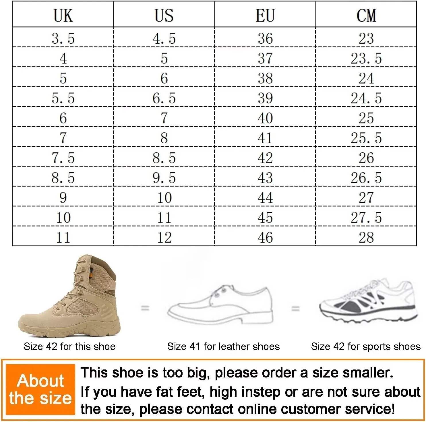 Men's Mid-top Combat Boots Winter Snow Waterproof Tactical Shoes Sneakers for Flight Work Outdoor Waterproof Desert Hiking Boots