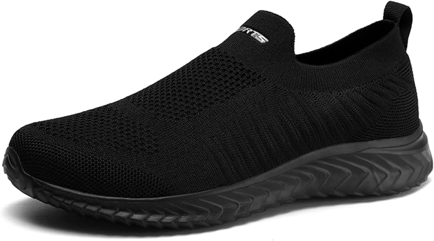 Men's Orthopedic Comfortable Slip-On Shoes Comfortable Breathable Slip on Sneaker Soft Flat Soled Elderly Shoes
