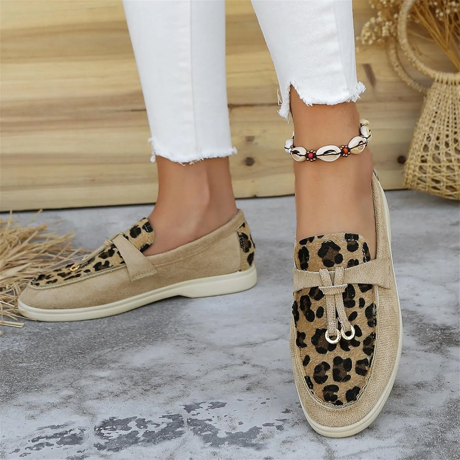 Mens Running Shoes Platform Sneakers for Women Wide with Platform Loafers for Women Wide Fashion Round Toe Christmas Sneakers for Women 2024 Comfortable & Lightweight