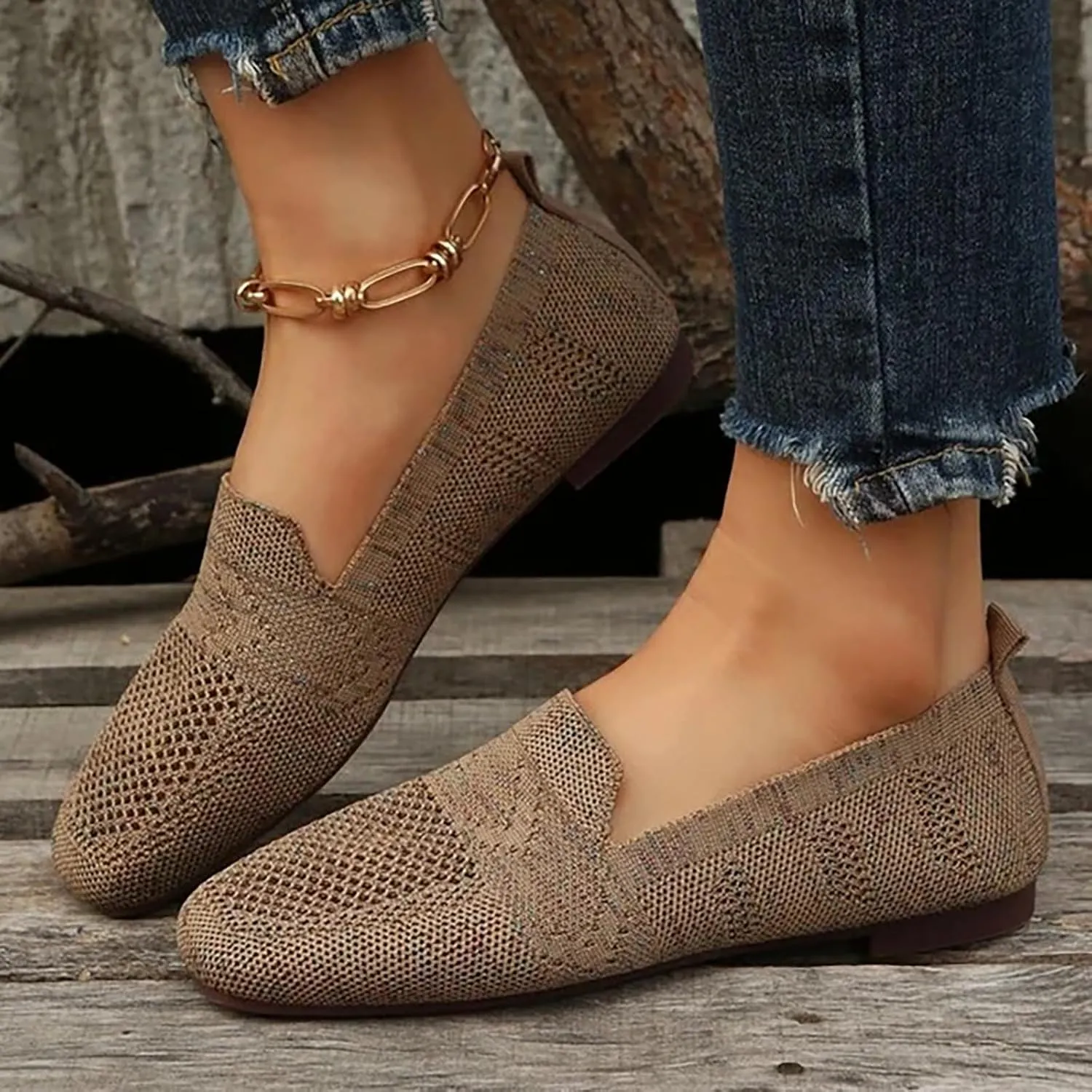 Mens Shoes Casual Walking Sneakers for Women Wide Width Mens Loafers Dress Shoes Round Toe Flat Heel Christmas Running Shoes Wide Toe Box Trendy Casual