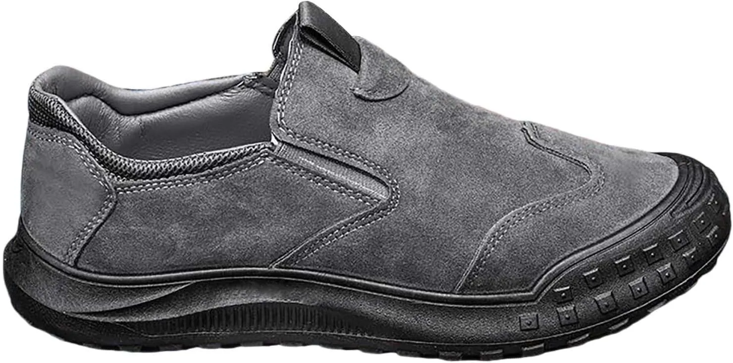 Mens Slip on Walking Shoes Outdoor Simple Casual Arch Support Comfortable Waterproof Casual Shoes for Men Breathable Fashion Sneakers for Outdoor Walking