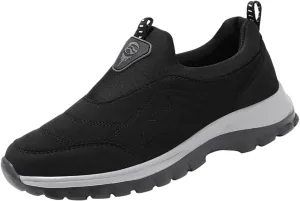 Men's Sneakers Couple Men's and Winter New Warm Elderly Non Slip Slip On Walking Shoes Fashion Lightweight Casual Shoes