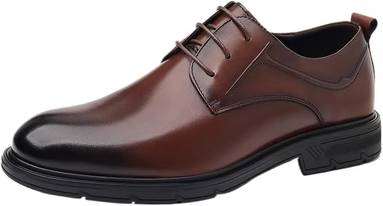 Men's Wingtip Dress Shoes(Brown,9.5)