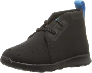 Native Shoes Unisex-Child AP Chukka K Slip-On, Jiffy Black/Jiffy Black, 10 C US