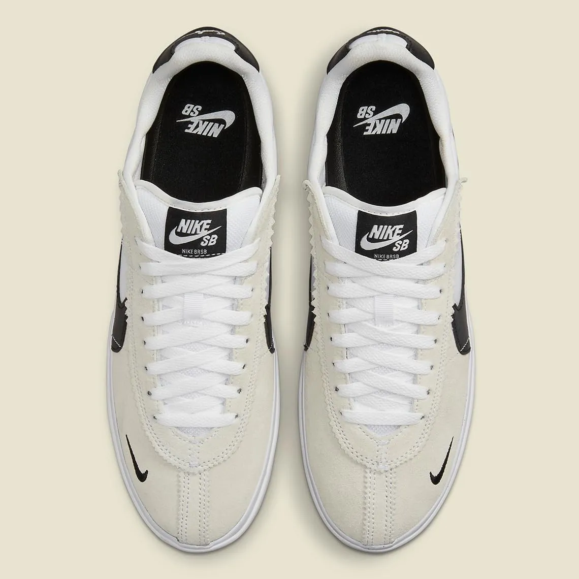 Nike BRSB Skate Shoes (DH9227-001, Black/Black/White/White)