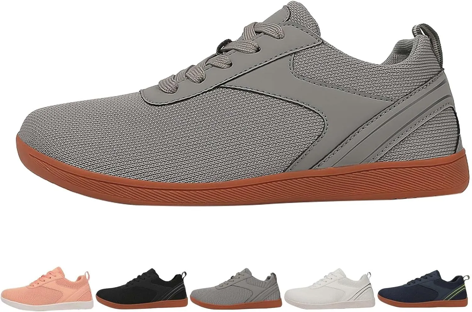 Non Slip Work Shoes Women Mesh Breathable Slip On Shoes Casual Brown Sneakers Women's Tennis Walking Lightweight Waterproof Tennis Shoe Trainers Shoe