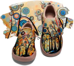 Onehorse Girls Sneakers Boys Slip-Ons Kids Loafers Painted Travel Shoes