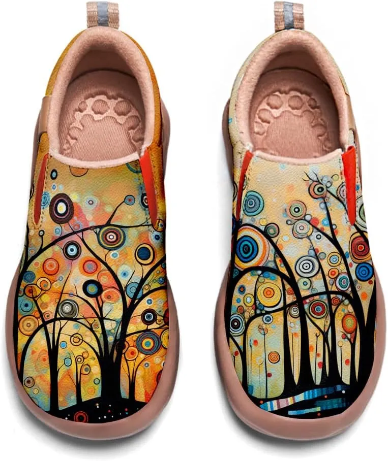 Onehorse Girls Sneakers Boys Slip-Ons Kids Loafers Painted Travel Shoes