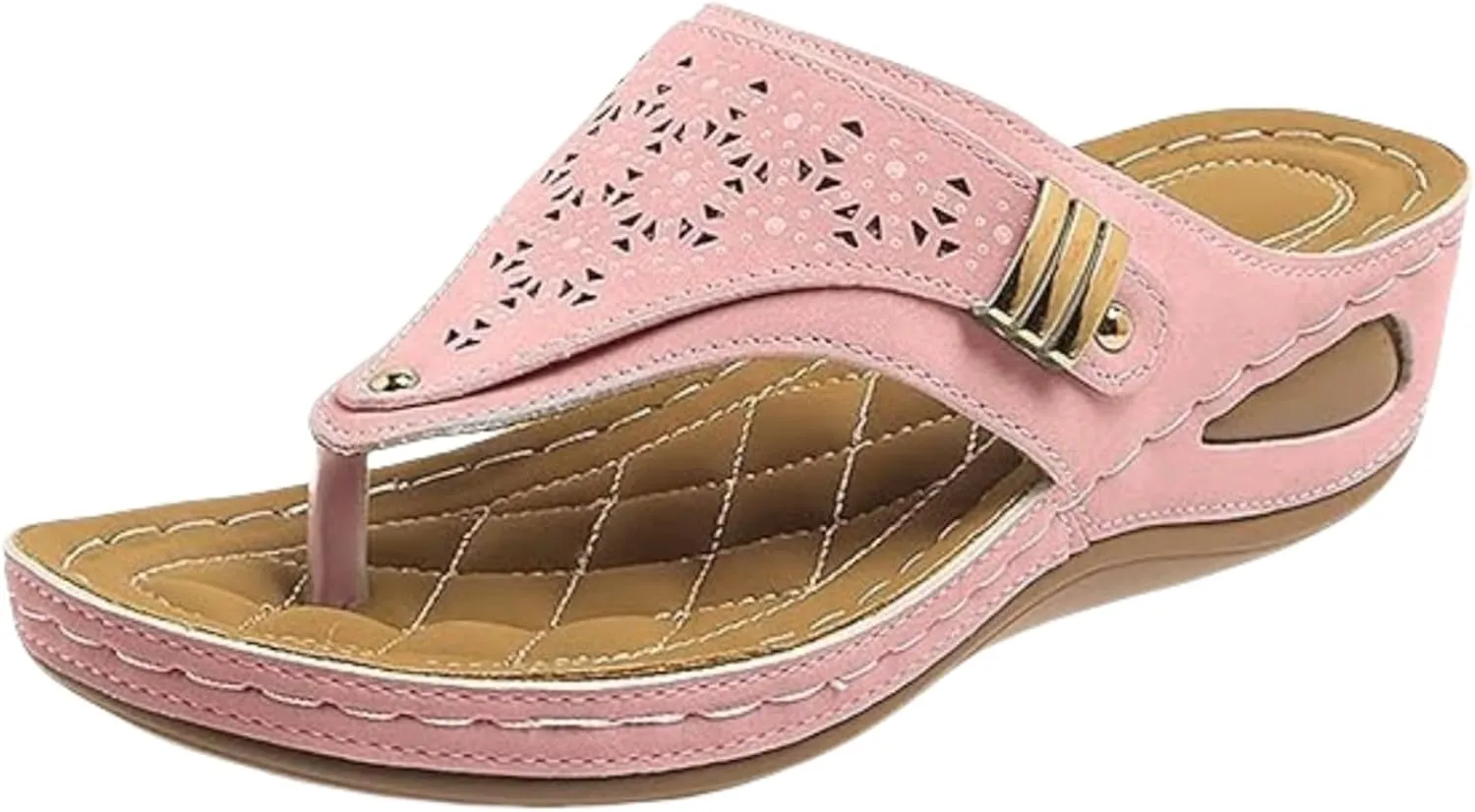 Orthopedic Sandals For Women 2025 Comfortable Fashion Orthotic Thong Flip Flops Athletic Slides With Arch Support
