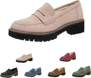 Orthoture Orthopedic Platform Loafers,Womens Loafers Comfortable,Slip On Comfort Casual Fashion