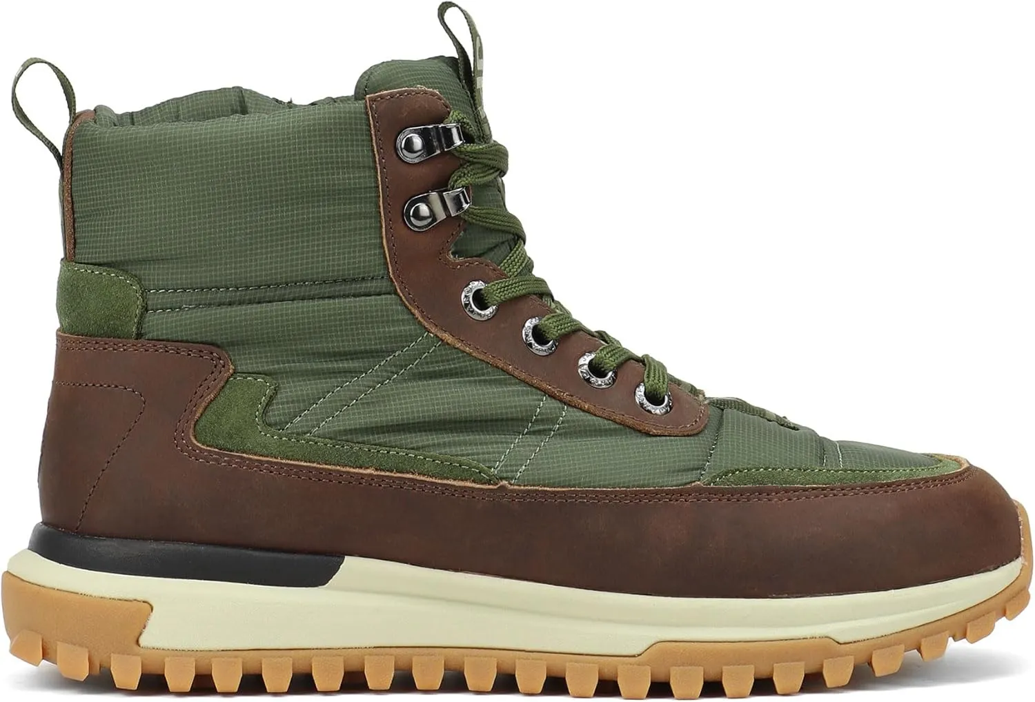 PAJAR FERO Canada men's snow boots DARK BROWN/MILITARY