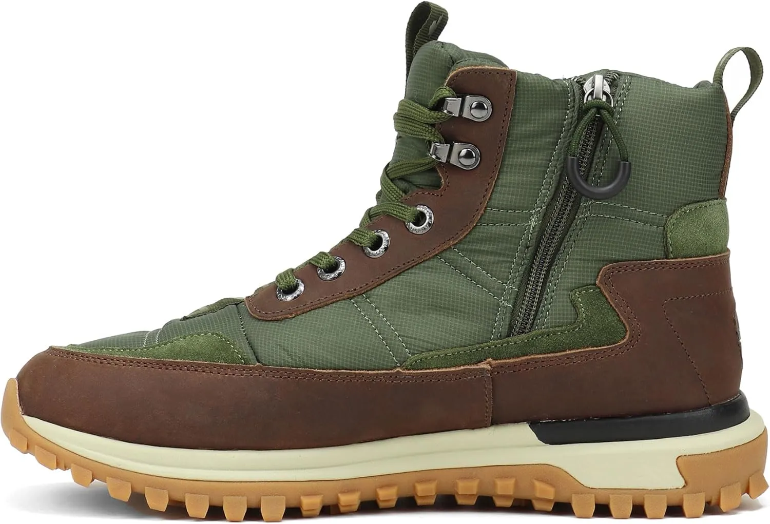 PAJAR FERO Canada men's snow boots DARK BROWN/MILITARY