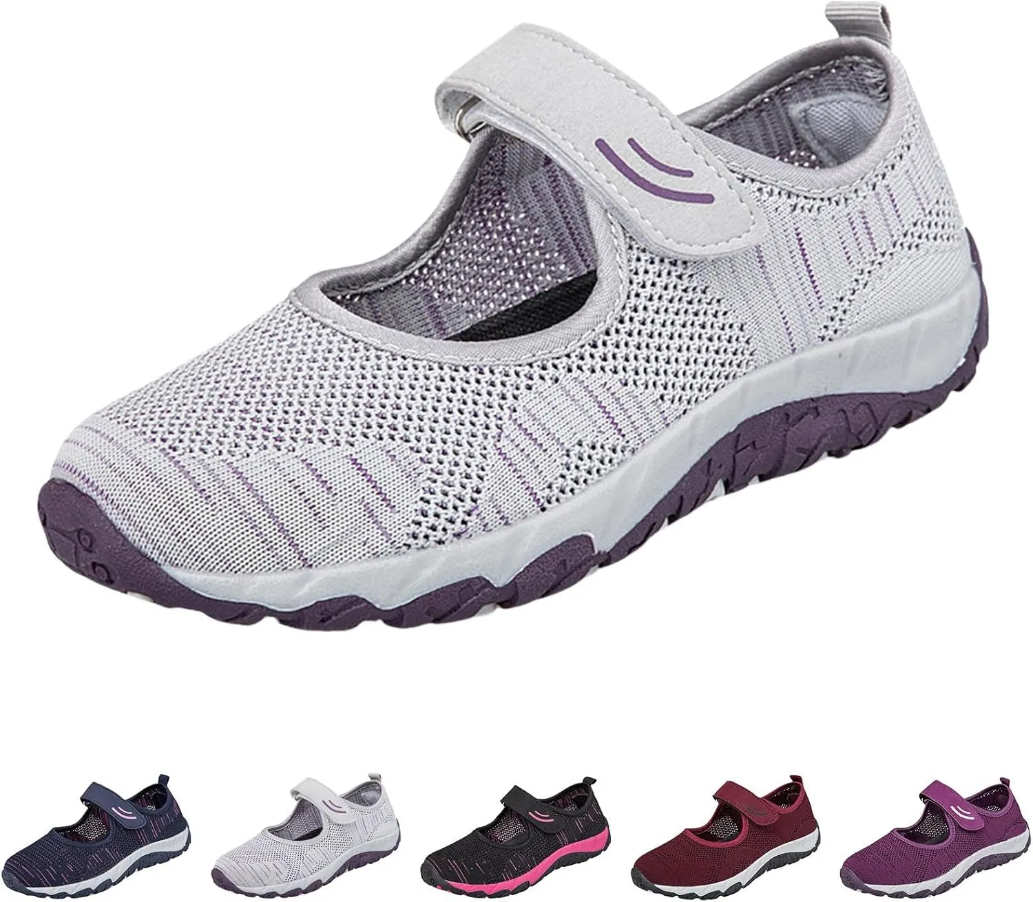 Platform Sneakers for Women Work Shoes Women Running Shoes Womens Lightweight Round Toe Slip On Casual Black Loafers Women Platform Womens Shoes Sneakers